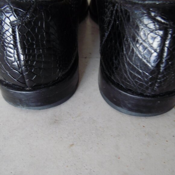 mezlan genuine ALLIGATOR shoes mens size 10 vanderbill? idk - Picture 5 of 12